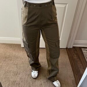 Two-Tone Cargo Pants